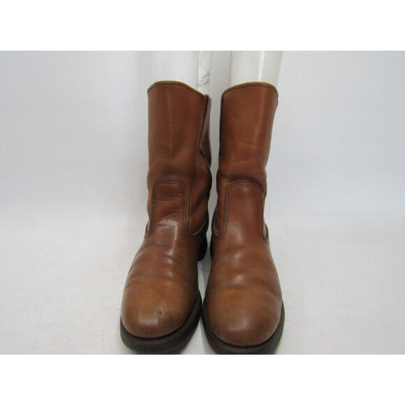 Red Wing Mens Size 7 D Brown Leather Work Cowboy Western Boots main image 7